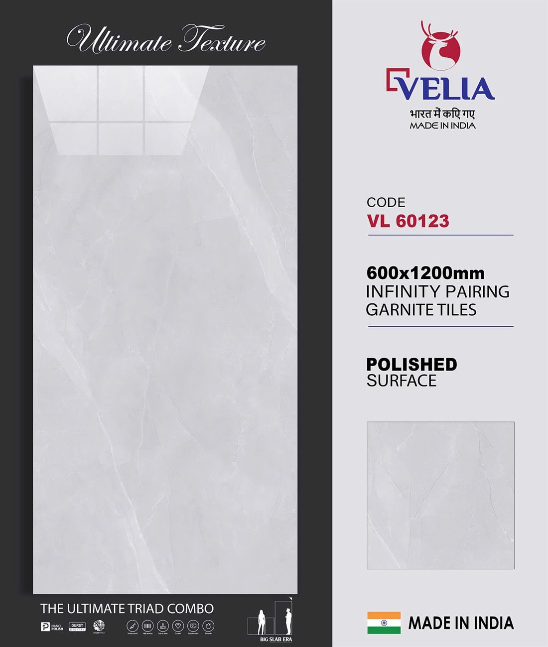 Gạch Ấn Độ 60x120 – mã QH18434