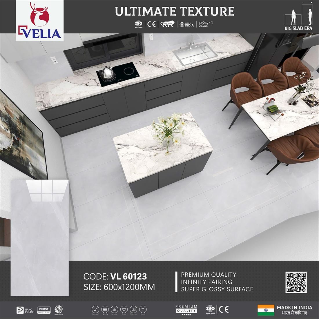 Gạch Ấn Độ 60x120 – mã QH18702