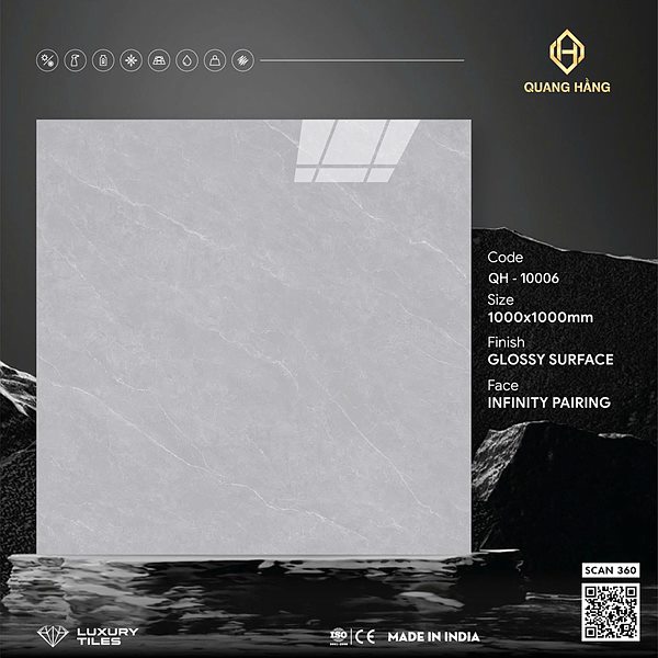 Gạch Ấn Độ 100x100 – mã QH75176