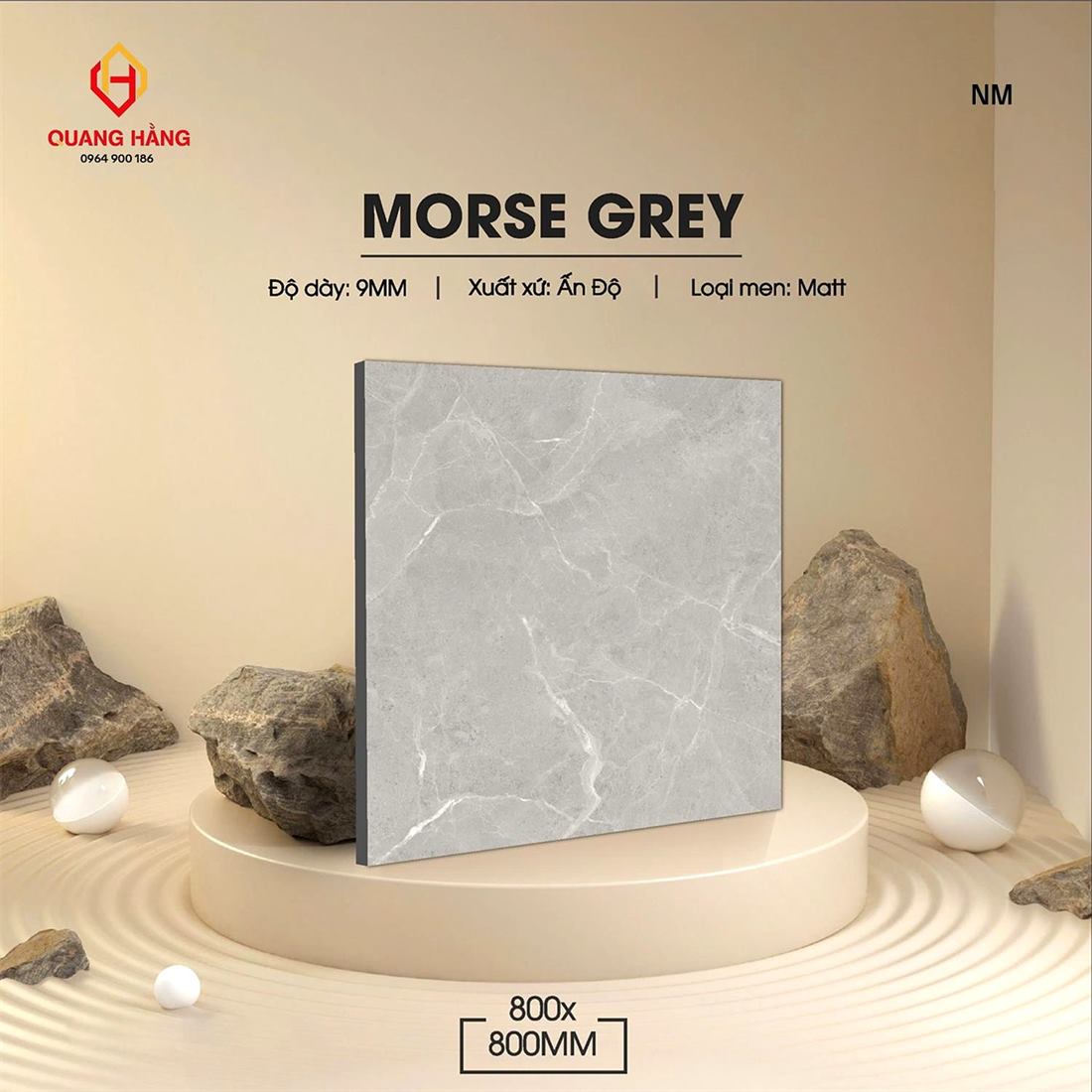 Gạch Ấn Độ 80x80 – mã QH09766