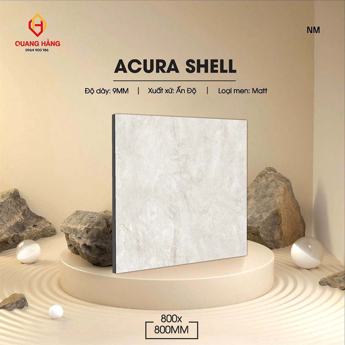 Gạch Ấn Độ 80x80 – mã QH09768