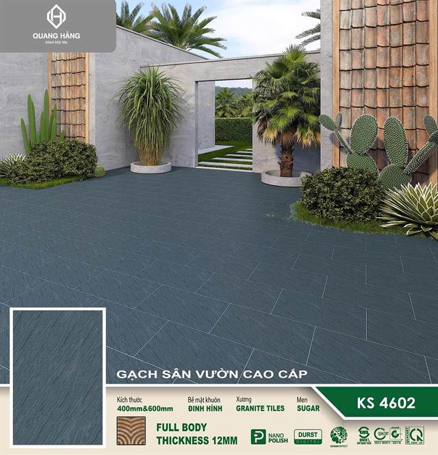 Gạch sân vườn Việt Nam 40x60 – mã QH8-933