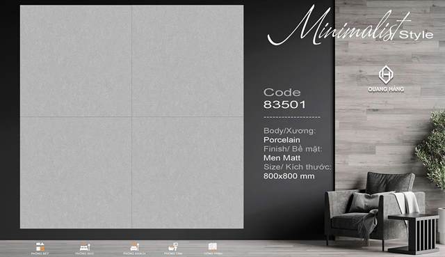 Gạch Việt Nam 80x80 – mã QH80916
