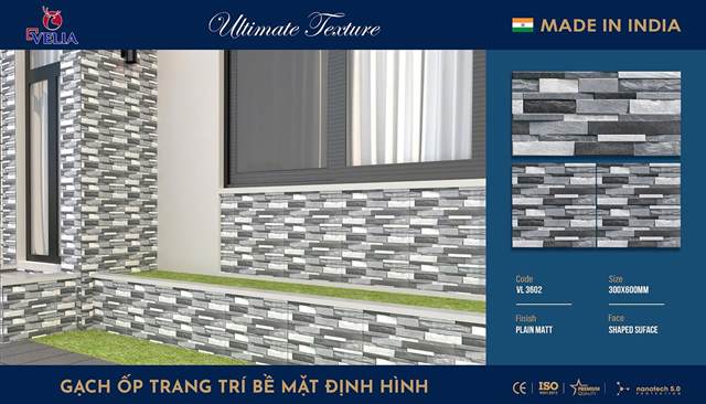 Gạch thẻ Ấn Độ 30x60 – mã QH40814