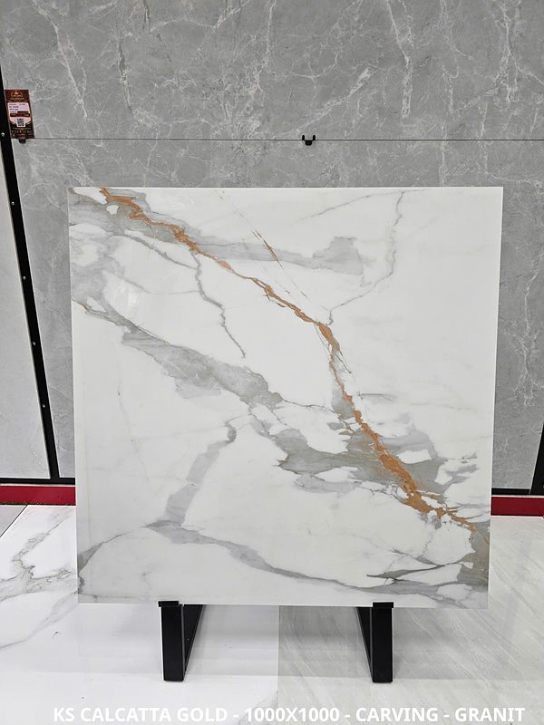 Gạch Ấn Độ Calacatta Gold 100x100