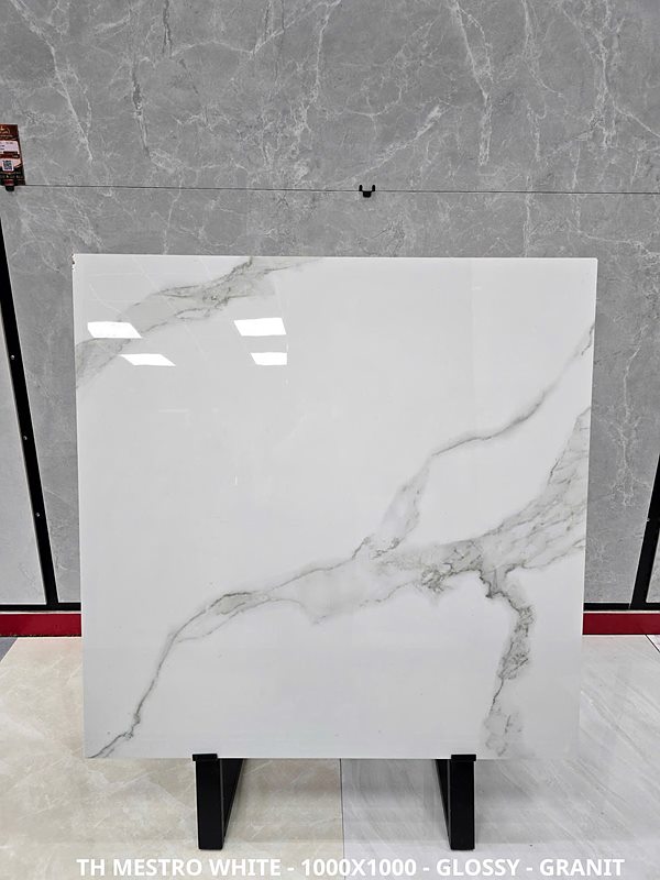 Gạch Ấn Độ Mestro White 100x100