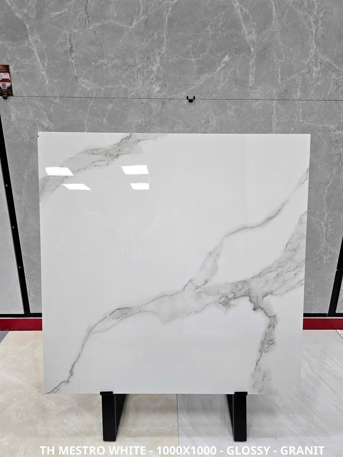 Gạch Ấn Độ Mestro White 100x100
