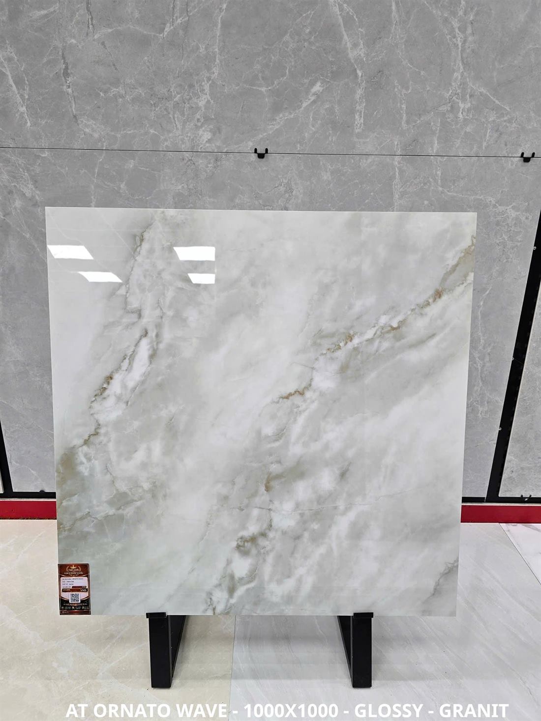 Gạch Ấn Độ Ornato Wave 100x100