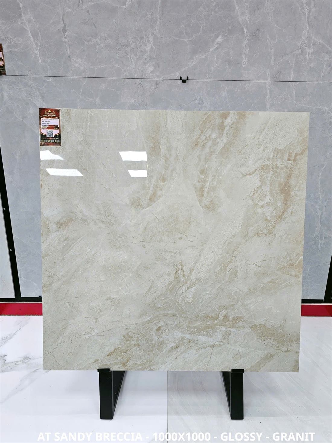 Gạch Ấn Độ Sandy Breccia 100x100