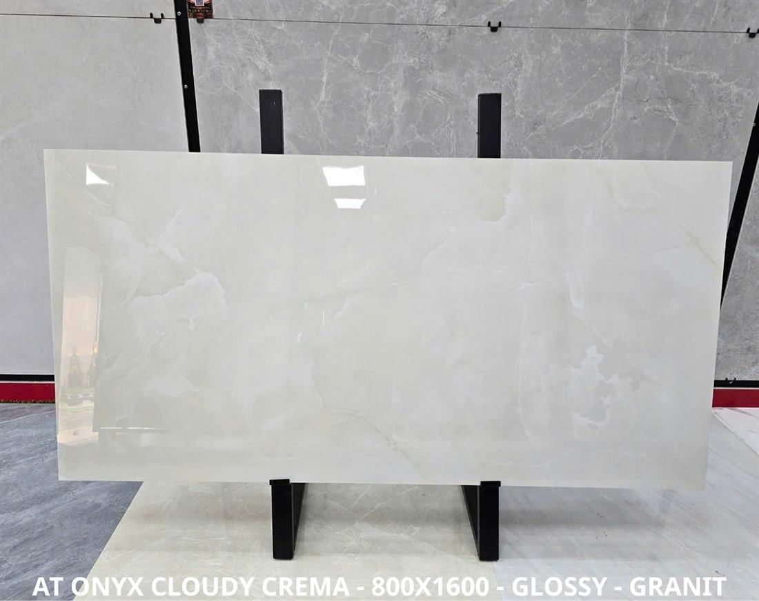 Gạch Ấn Độ Onyx Cloudy Crema 80x160