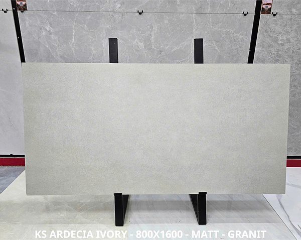 Gạch Ấn Độ Ardecia Ivory 80x160