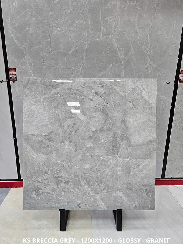Gạch Ấn Độ Breccia Grey 120x120