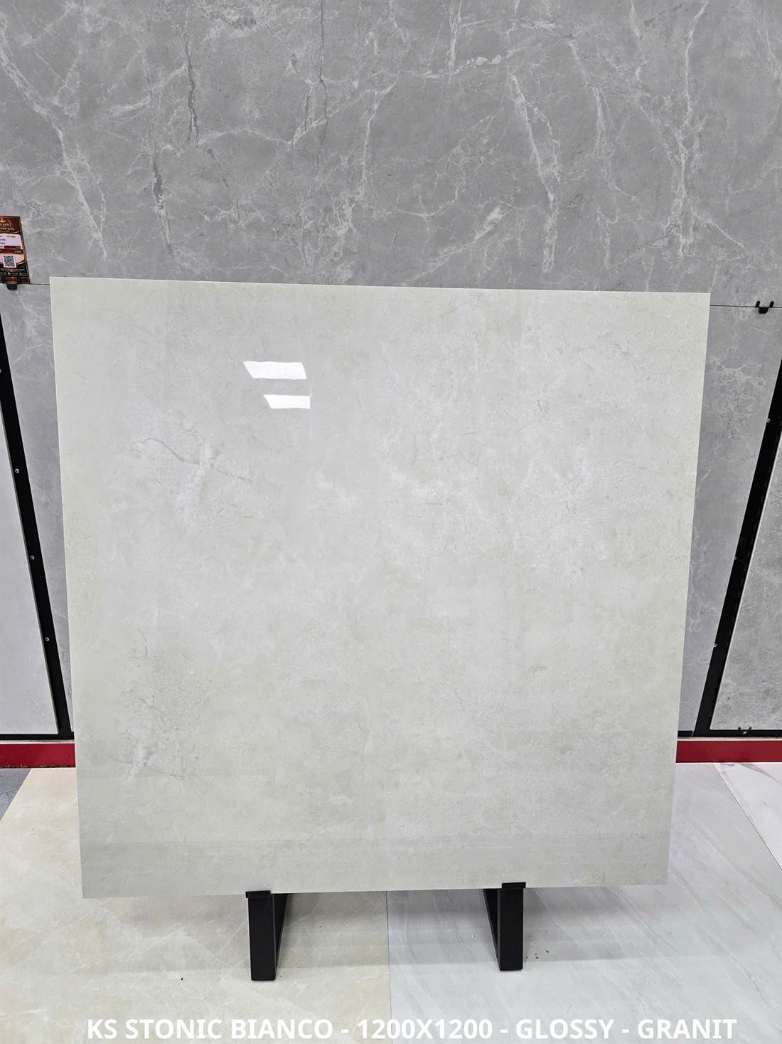 Gạch Ấn Độ Stonic Bianco 120x120