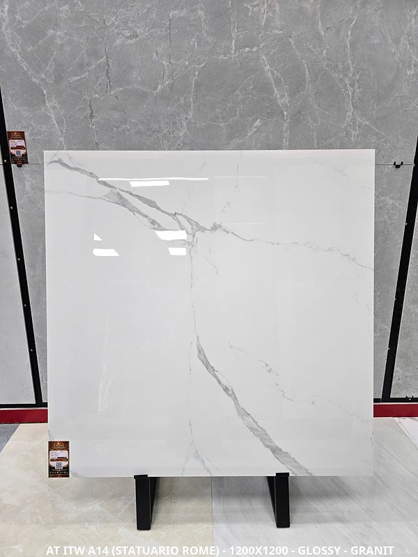 Gạch Ấn Độ ITW A14 (Statuario Rome) 120x120