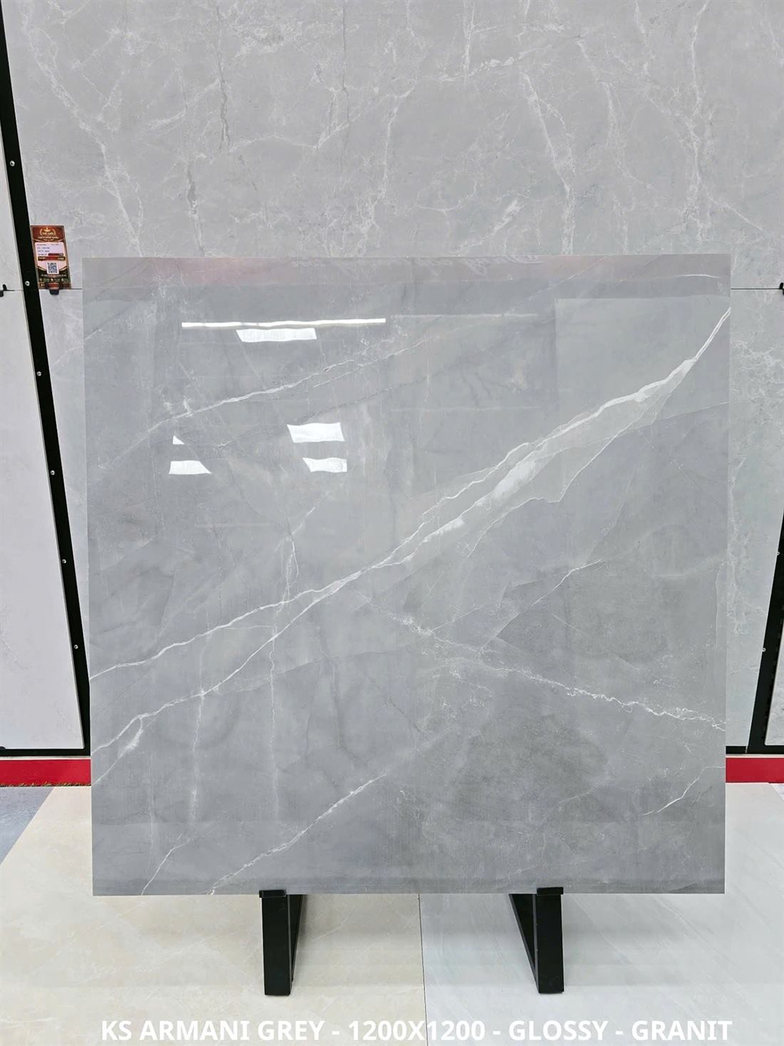 Gạch Ấn Độ Armani Grey 120x120