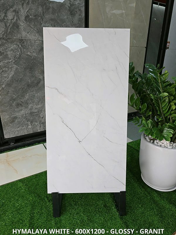 Gạch Ấn Độ Hymalaya White 60x120