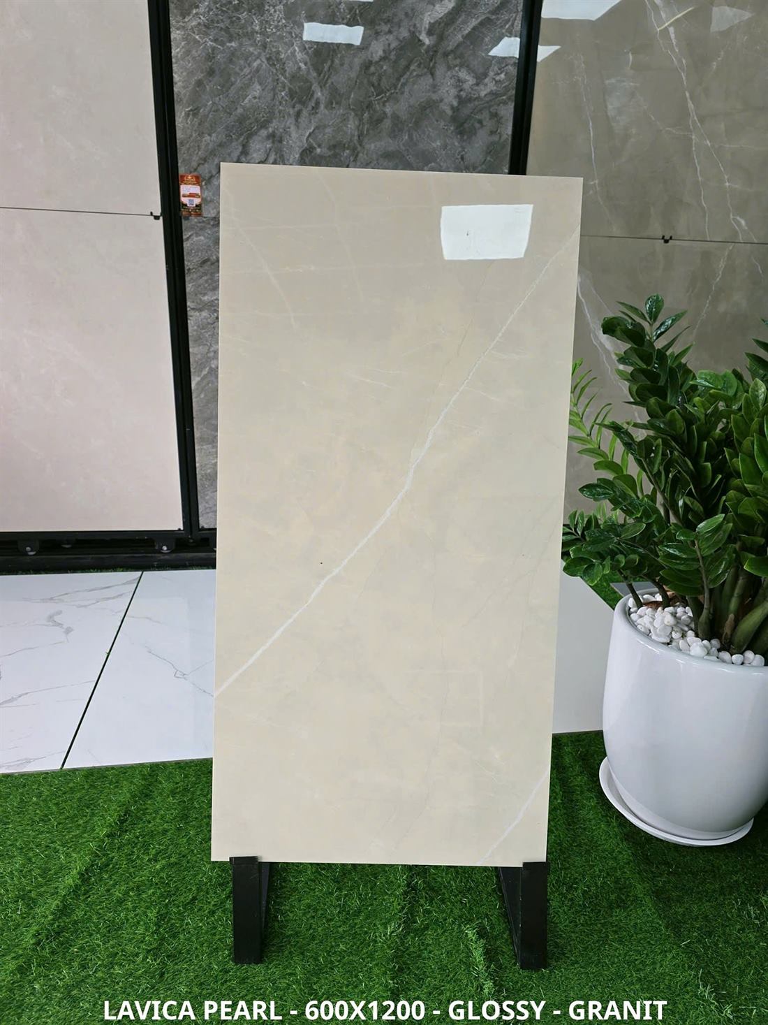 Gạch Ấn Độ Lavica Pearl 60x120