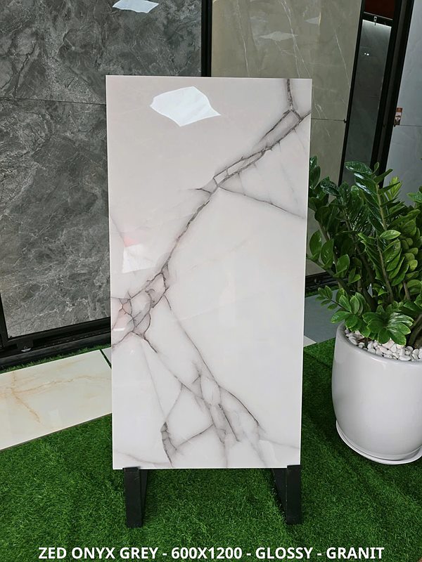 Gạch Ấn Độ Zed Onyx Grey 60x120