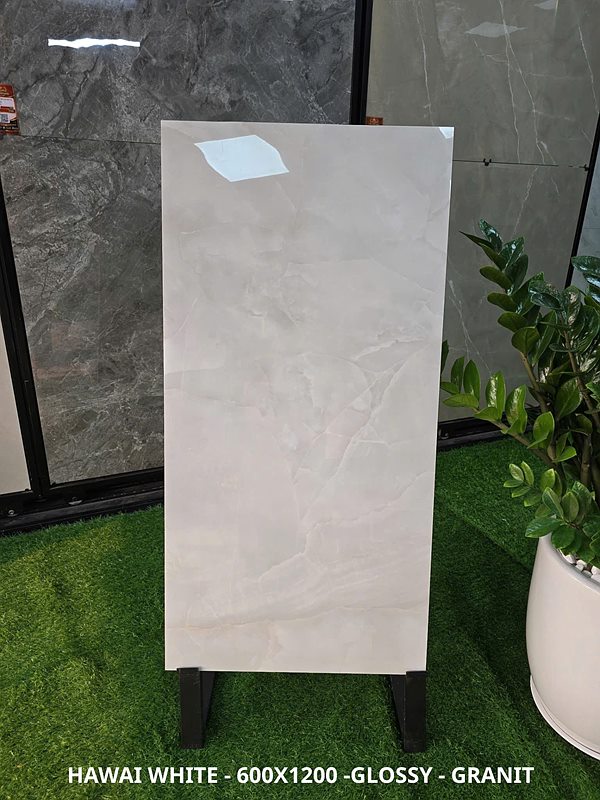 Gạch Ấn Độ Hawai White 60x120