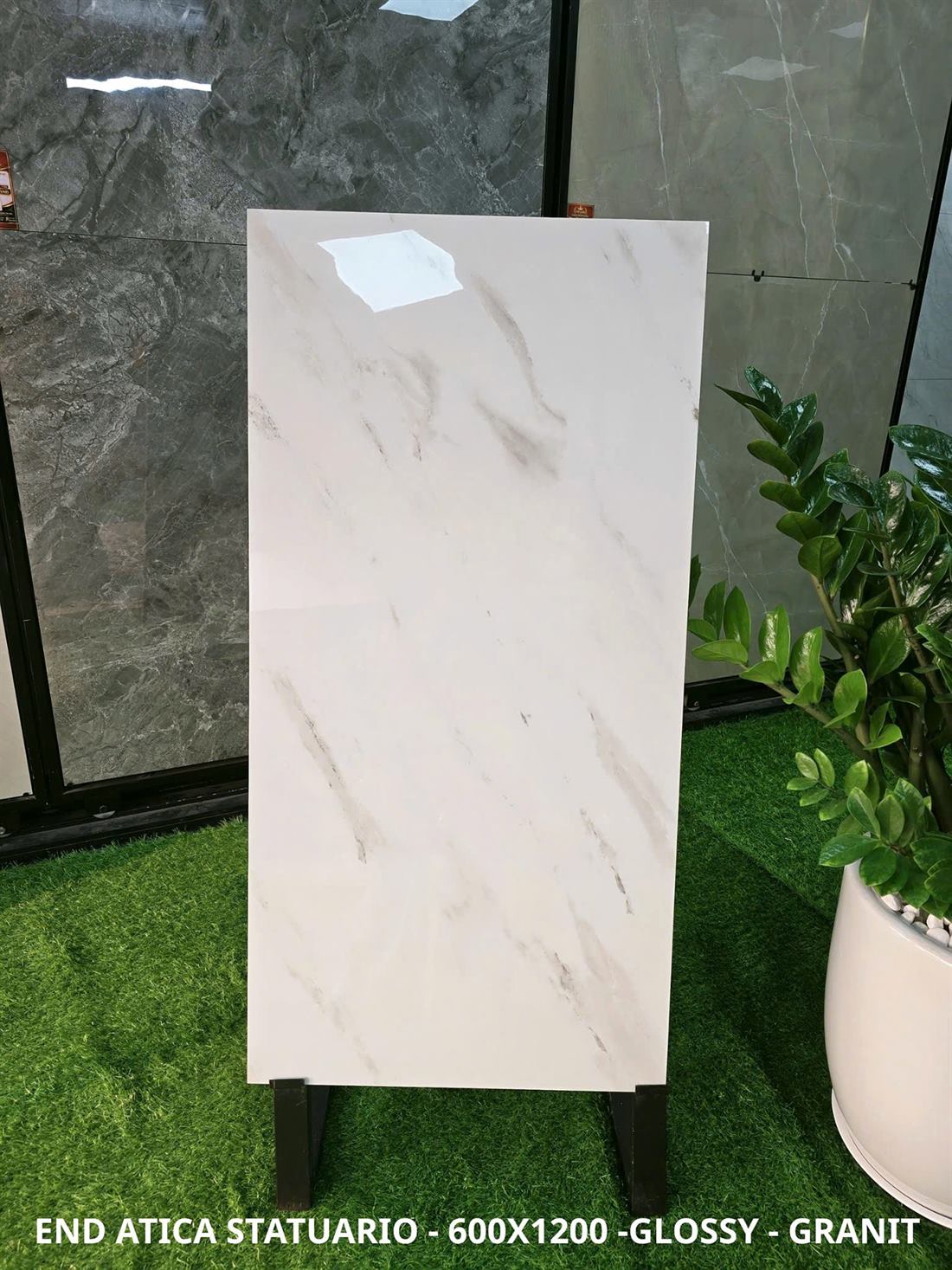 Gạch Ấn Độ End Atica Statuario 60x120