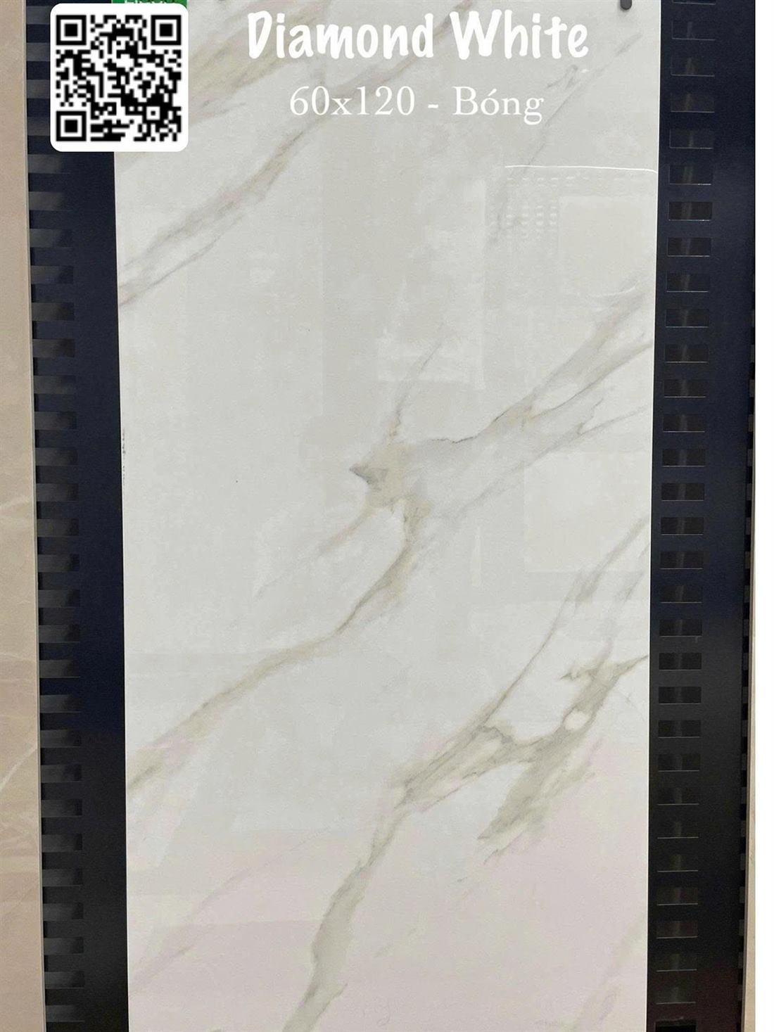 Gạch Ấn Độ Diamond White 60x120