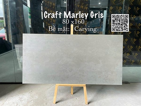 Gạch Ấn Độ Craft Marley Gris 80x160