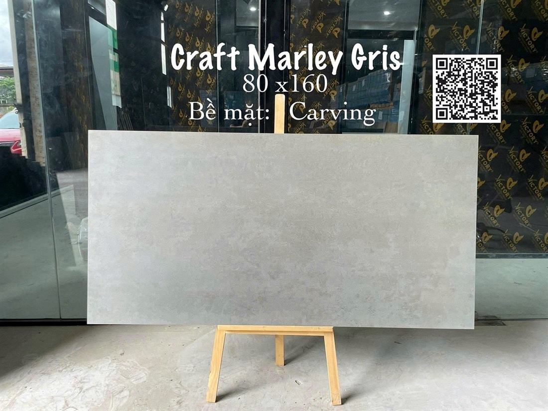 Gạch Ấn Độ Craft Marley Gris 80x160