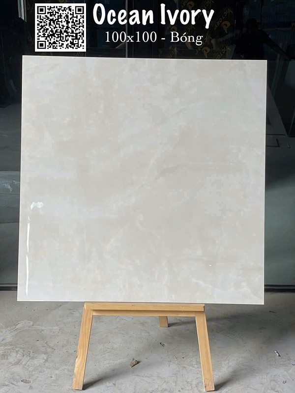 Gạch Ấn Độ Ocean Ivory 100x100
