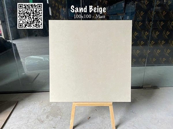 Gạch Ấn Độ Sand Beige 100x100