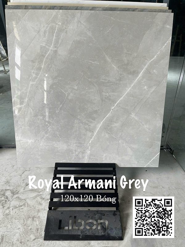 Gạch Ấn Độ Royal Armani Grey 120x120