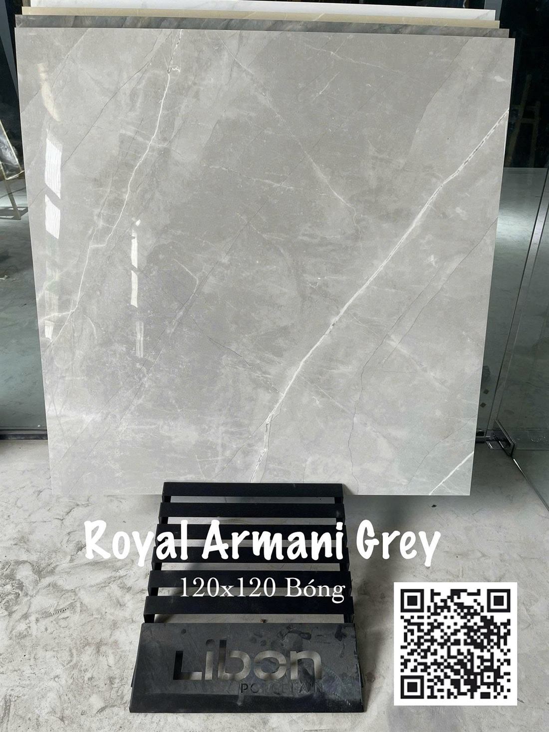 Gạch Ấn Độ Royal Armani Grey 120x120