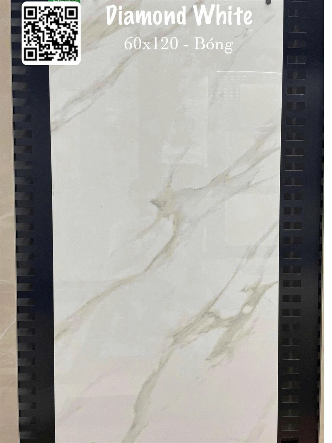 Gạch Ấn Độ Diamond White 60x120