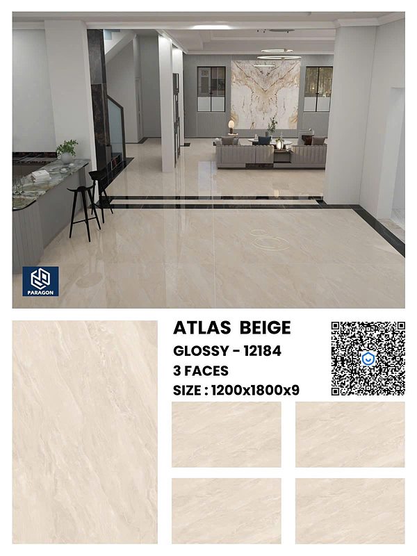 Gạch Ấn Độ Atlas Beige (12184) 120x180