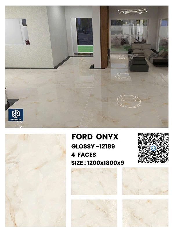 Gạch Ấn Độ Ford Onyx (12189) 120x180