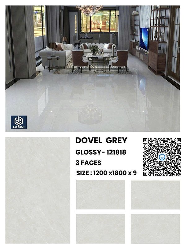 Gạch Ấn Độ Dovel Grey (121818) 120x180