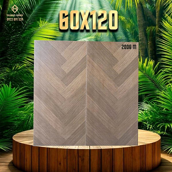 Gạch vân gỗ Trung Quốc 2006 M 60x120