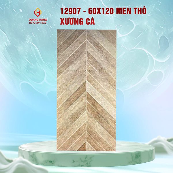 Gạch vân gỗ Trung Quốc 12907 60x120