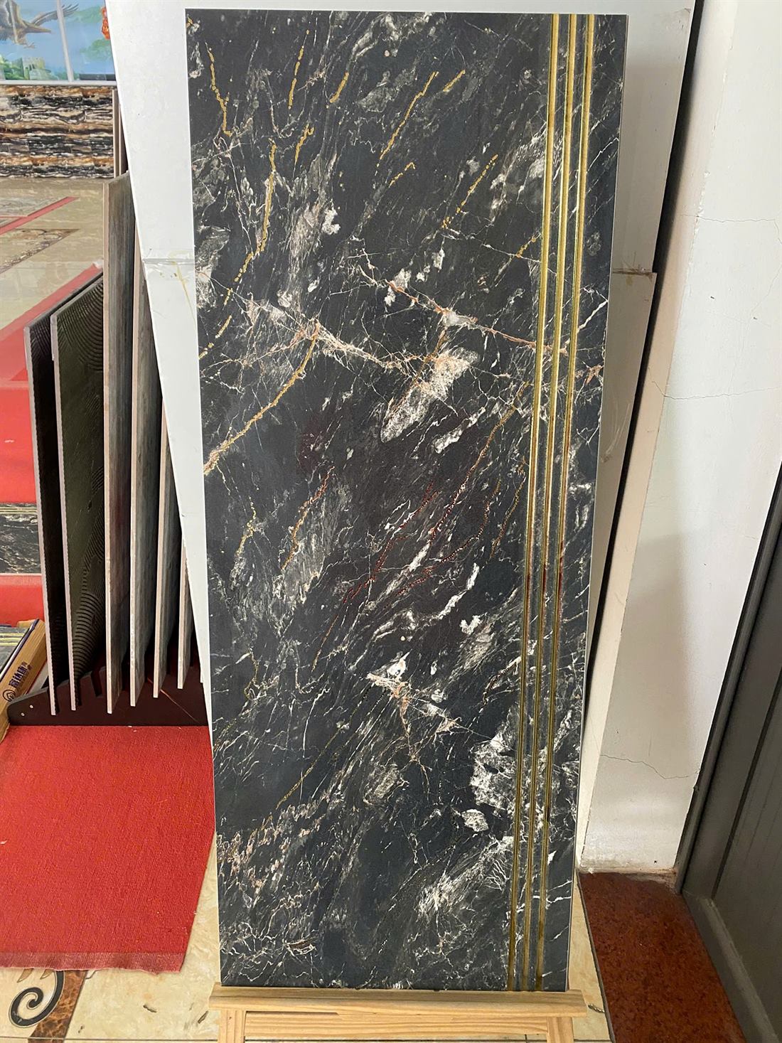 Gạch ốp cầu thang QH14842