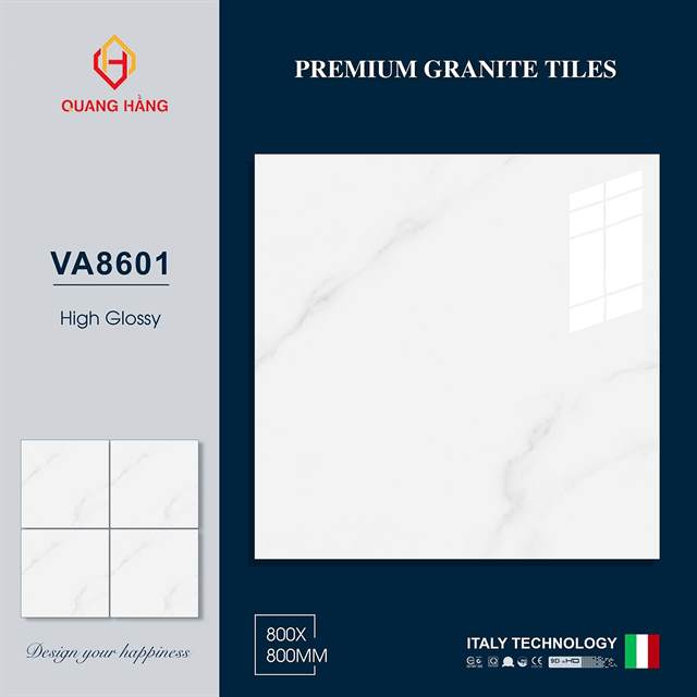 Gạch Thắng Cường 80x80 VA8601 men bóng