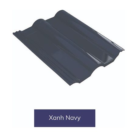 Ngói sóng tráng men Á Mỹ Nova 22.N7.04.11.001 22.N7.04.11.001 – màu xanh navy