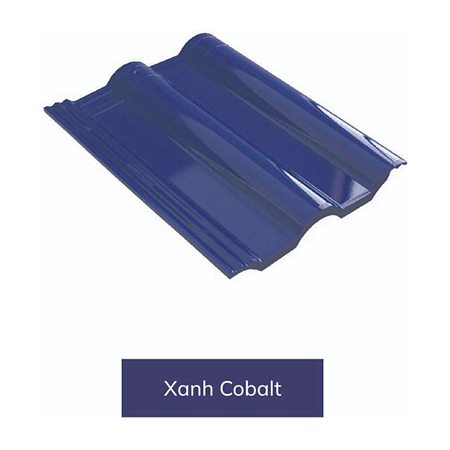 Ngói sóng tráng men Á Mỹ Nova 22.N7.04.11.002 22.N7.04.11.002 – màu xanh navy
