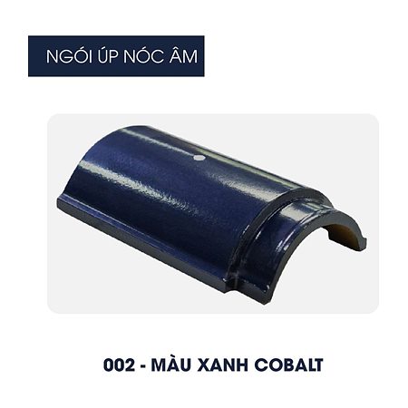 Ngói nóc âm 22.PC.59.11.002 Á Mỹ 22.PC.59.11.002 – màu xanh cobalt