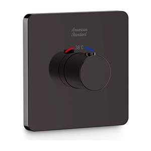 Conceal Thermostatic Mixer with Trim_Polished Hard Graphite American Standard
