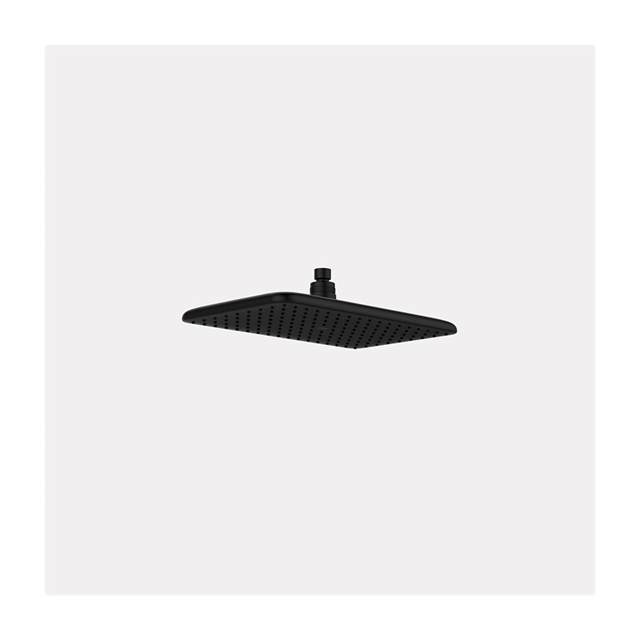 Đầu sen phun mưa vuông 300mm đen mờ American Standard
