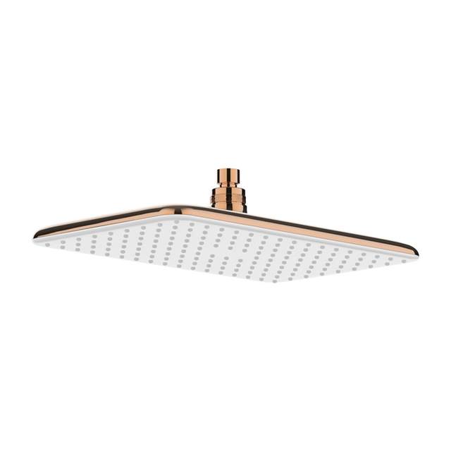 Đầu sen phun mưa vuông 300mm màu vàng hồng American Standard