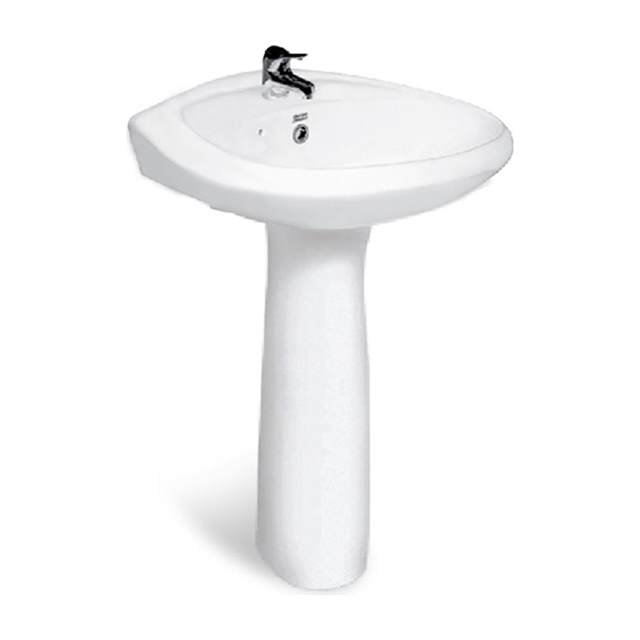 Chậu rửa 01 lỗ Casablanca/Chân dài Universal American Standard