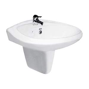 Chậu rửa 01 lỗ Casablanca/Chân treo chậu rửa Casablanca American Standard