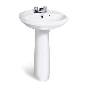 Chậu rửa 03 lỗ Casablanca/Chân dài Universal American Standard