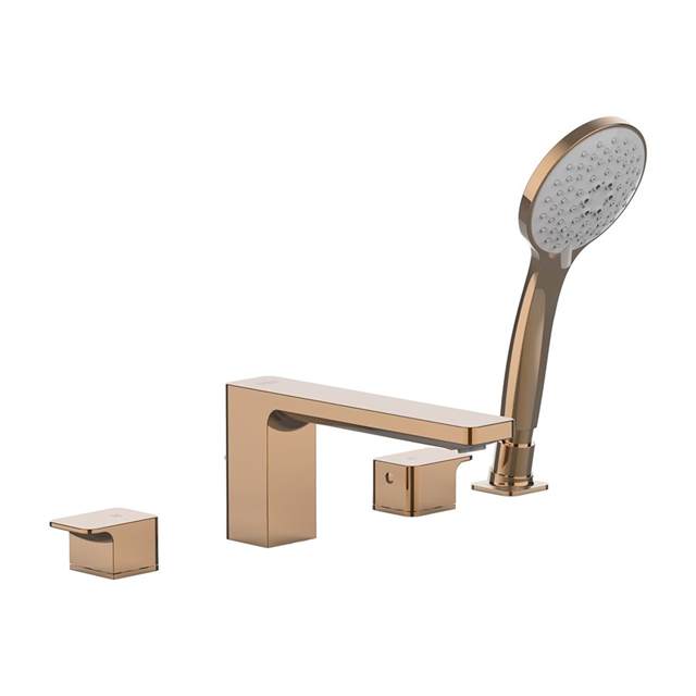 Vòi bồn tắm 4 lỗ nóng lạnh Acacia Evolution™ màu vàng hồng American Standard
