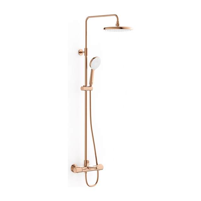 Bộ sen cảm biến nhiệt Temptacion™ Polished Warm Sunset màu vàng hồng American Standard